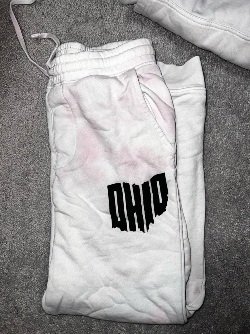 Women’s Tie Dye ‘OHIO' Jogger Sweatpants Set - Picture 3 of 4